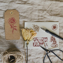 PVC-Briefmarken&nbsp;DIY-WH0371-0148