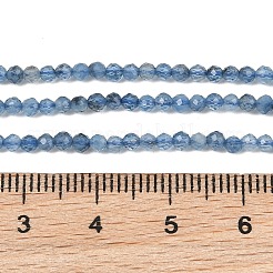 Natürliche teufelsblaue Aquamarin-Perlenstränge&nbsp;GG-CBAF158-D01-03