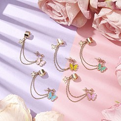 Boucles d'oreilles à pampilles en alliage d'émail&nbsp;EJEW-JE05904