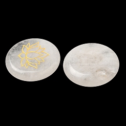 Cabochons en cristal de quartz naturel&nbsp;G-C158-04H