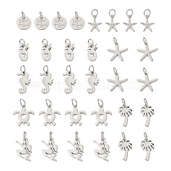 32 stücke 8 stil rack plattierung legierung anhänger&nbsp;FIND-EL0001-04