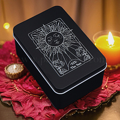 Tarotkarten-Sammelboxen aus Eisen&nbsp;CON-WH20021-002A