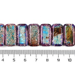 Gefärbte natürliche imperiale Jaspisperlenstränge&nbsp;G-G118-C04-01