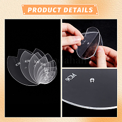 1 Satz transparente Acrylformen&nbsp;DIY-UN0006-31