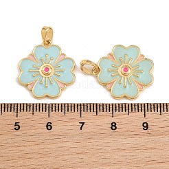 Latón con colgantes de esmalte&nbsp;KK-CBA415D-04G