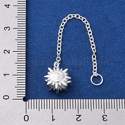 925 argent sterling emembouts par une chaîne&nbsp;STER-S010-04B-S