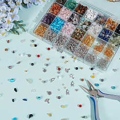 Kits de fabrication de bijoux diy&nbsp;DIY-PA0001-87