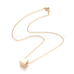 Colliers pendentifs en acier inoxydable 304&nbsp;NJEW-F275-48G