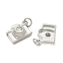 Pendenti in ottone con zirconi cubici&nbsp;KK-Z120-58A-P