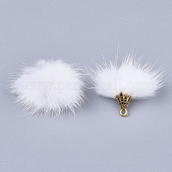 Decorazioni pendenti con nappine in pelliccia di visone sintetico&nbsp;FIND-S300-37X