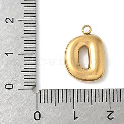 Pendentifs initiaux en acier inoxydable 304&nbsp;STAS-S186-12D-G