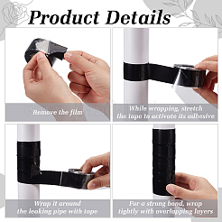 Nastro isolante autoadesivo in silicone da 300 cm per tubi&nbsp;AJEW-WH0077-261
