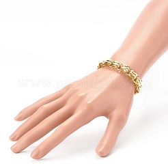 Bracelets unisexes à maillons en laiton&nbsp;BJEW-JB06307
