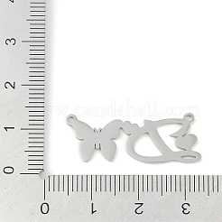 Anlaufgeschützte Anhänger aus 304er Edelstahl&nbsp;STAS-L279-002P-D