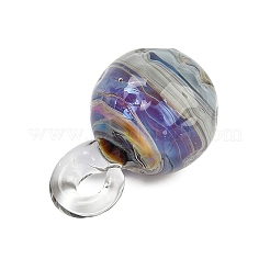 Manuelle Bunte Malerei Anhänger & Charms&nbsp;LAMP-Q005-07B