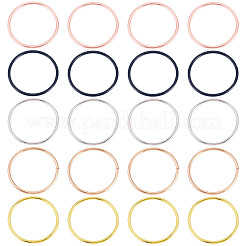 20 anneau en fer bicolore&nbsp;FIND-TA0011-03