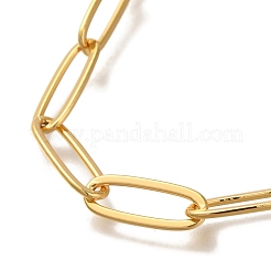 Buchstabe B Messing Micro Pave klare Zirkonia Ankerkette Armbänder für Damen&nbsp;BJEW-L696-112G