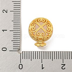 Gestell aus Messing mit Pavé-Fassung und klaren Zirkonia&nbsp;KK-P277-32G