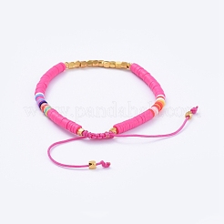 Braccialetti di perline intrecciati regolabili&nbsp;BJEW-JB05098-03