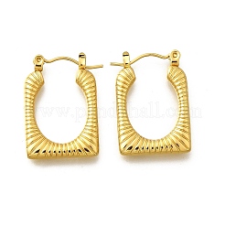 Pendientes de aro de acero inoxidable 304 para mujer&nbsp;EJEW-L296-084G