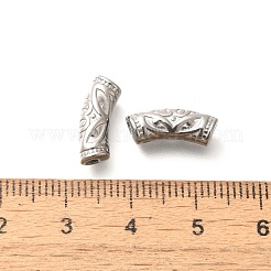 Gebogene Rohrperlen aus Edelstahl 304&nbsp;STAS-I321-27P