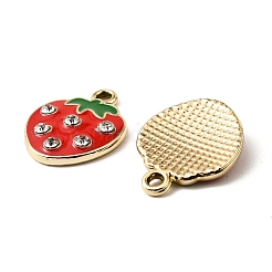 Pendentifs en émail d'alliage de placage uv&nbsp;FIND-A054-10C-G