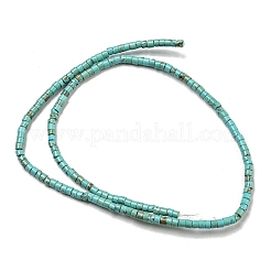 Fili di perline turchese naturale&nbsp;X-G-C084-D10-02