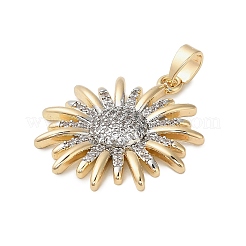 Ottone micro spianare pendenti zirconi&nbsp;KK-P329-02A