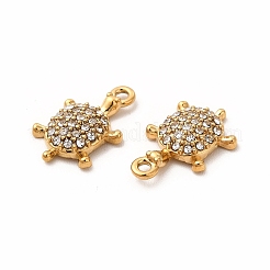 Ionenplattierung (IP) chirurgischer Edelstahl 316 mit Kristall-Strass-Anhängern&nbsp;X-STAS-G305-06G