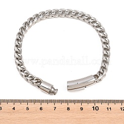 Bracelets en acier inoxydable 304 pour femmes et hommes&nbsp;BJEW-H643-11P