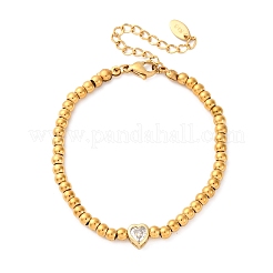 304 Edelstahlperlenarmbänder&nbsp;BJEW-R027-03G