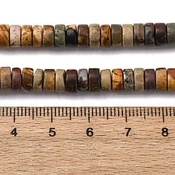 Natürliche Picasso Jaspis/polychrome Jaspis Perlen Stränge&nbsp;G-L624-I15-3x6mm