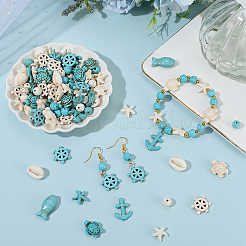 Schmuck-Sets zum Selbermachen mit Ozeanmotiven&nbsp;DIY-SC0030-40