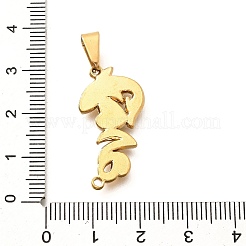 201 Edelstahlanhänger&nbsp;STAS-Q344-11G