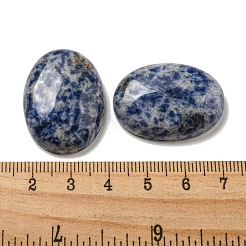 Cabochon di diaspro macchia blu naturale&nbsp;G-C115-01B-36