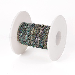 Placcatura ionica (ip) catene a maglie ritorte in acciaio inossidabile 304&nbsp;STAS-F217-06