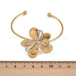Pulseras de acero inoxidable 304 para mujer&nbsp;BJEW-C121-01GP