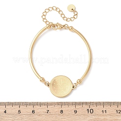 Religion 304 Edelstahl-Gliederarmbänder für Damen&nbsp;BJEW-F524-02C-G