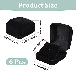 Schmuckaufbewahrungsboxen aus Samt&nbsp;CON-CY0001-01A-01