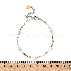 Bracelets à maillons ovales en acier inoxydable 304 pour femmes&nbsp;BJEW-JB14165