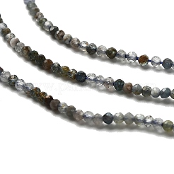 Chapelets de perles en apatite naturelle&nbsp;G-RM2025-A23-2mm