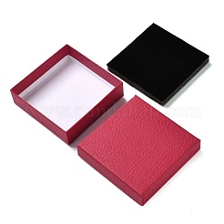 Scatola quadrata per collana in cartone&nbsp;CBOX-Q038-02E