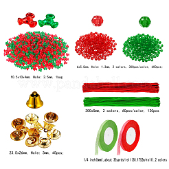 Kits de fabrication de bijoux thème noël bricolage&nbsp;DIY-CJ0001-74
