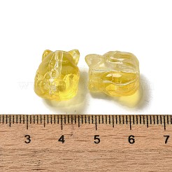 Perle di vetro trasparente&nbsp;GLAA-D025-06I