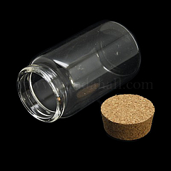 Bottiglia di vetro vaso di vetro per contenitori di perline&nbsp;CON-E008-92x47mm