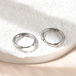 Boucles d'oreilles créoles en acier inoxydable 304 résistant au ternissement&nbsp;EJEW-P177-P-08