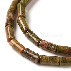 Natur Unakit Perlen Stränge&nbsp;G-B091-A02-01