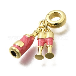 Kelche und Weinflaschen aus Messing mit Emaille&nbsp;KK-Z093-08G-01