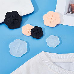 6 Stück versteckte T-Shirt-Clips aus Silikon für Damen&nbsp;AJEW-WH0696-179