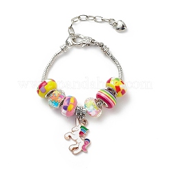 Kit de fabrication de collier de bracelet européen bricolage pour enfant&nbsp;DIY-G085-01B